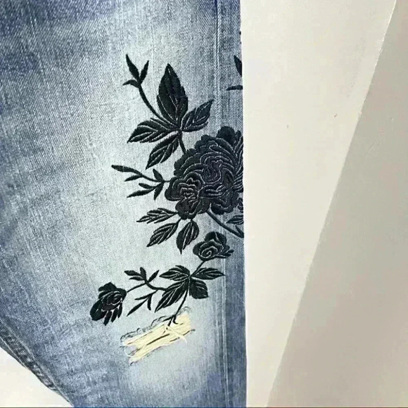 NWT Rag & Bone Marilyn Embroidered Ramona Jeans - Picture 10 of 11